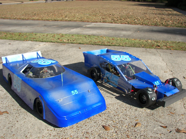 late model 1/4 scale body decals