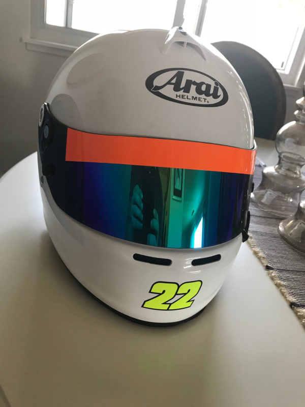 22 Helmet Racing Decals