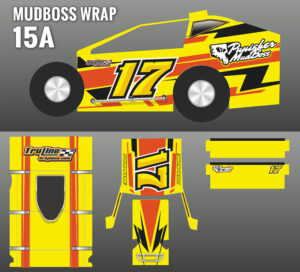 Custom Design Mudboss Wrap 15A