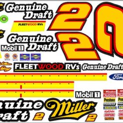MGD RUSTY WALLACE RC DECAL SHEET