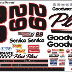29 HARVICK RC DECAL SHEET GOODWRENCH