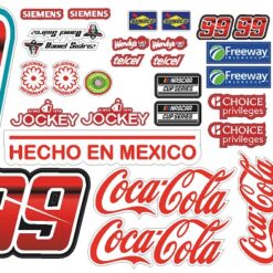 99 COCA COLA made in mexico rc decal sheet suarez