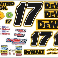 kenseth 17 dewalt 2000 rc decal set