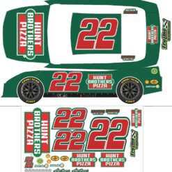 22 Hunt Bros Pizza Joey Logano RC Decal Sheet
