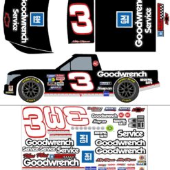 GOODWRENCH GM 3 Mike Skinner Nastruck Sticker Sheet for RC