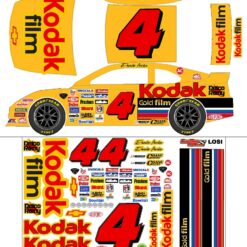 Kodak RC car sticker sheet ernie irvin