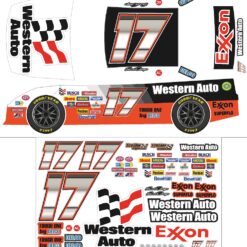 WESTERN AUTO LOSI NASCAR WALTRIP RC STICKERS
