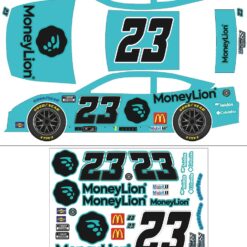23 Bubba Wallace Money Lion LOSI Nascar Decal Sheet