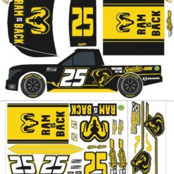 NASTRUCK DODGE RAM SMOKESHOW RC DECALS