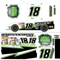 Interstate Battery RC Decal Sheet Kyle Bush M&M #18