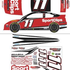 Denny Hamlin SportClips RC Decal Sticker Sheet 11