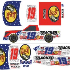 Nastruck 19 Truex Jr USA Tracker Basspro RC Decal Sheet LOSI