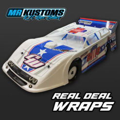 Mr Kustoms real Deal late model wraps