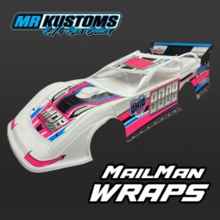 Mr Kustoms Mail man late model wraps