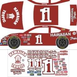 hawaiian hawaii tropic allison canonball run olds RC decal sheet